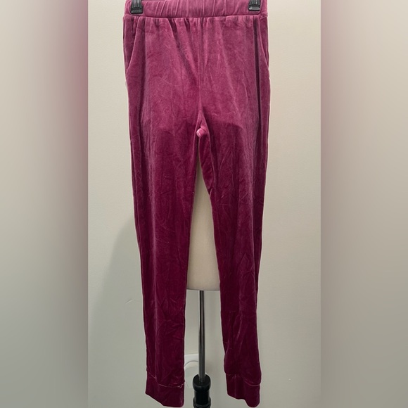 Fashion Nova Velvet Two-Piece Set in Deep Purple - Picture 2 of 3